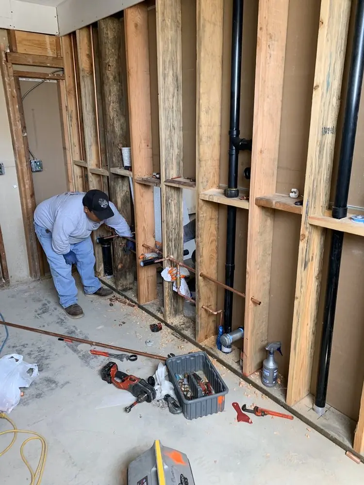 Commercial rough-in plumbing for Commercial Plumbing in Decatur